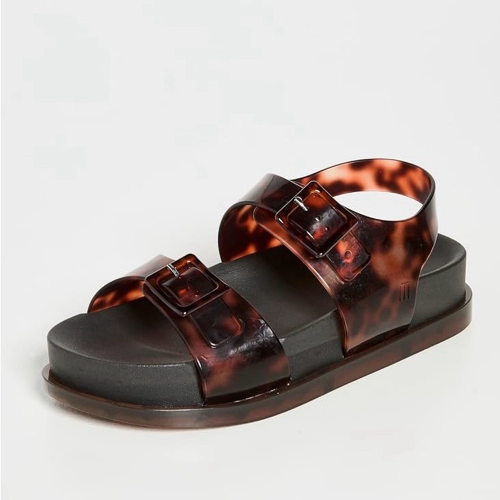 Melissa Tortoiseshell Platform Sandals - image 3